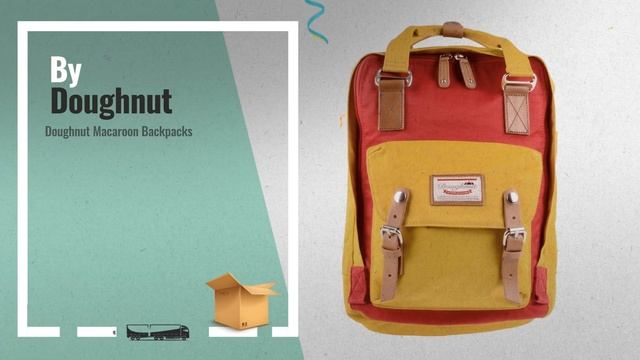 Doughnut Macaroon Backpacks: Doughnut Women's Macaroon Backpack (One Size, Black Series Black)