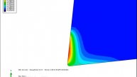 Abaqus explicit Arbitrary Lagrangian Eulerian formulation ALE cutting of AISI 1045 Tool NT11