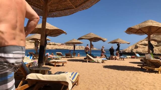 Египет 2019.Хургада. Репортаж с пляжа.RED SEA TAJ MAHAL RESORT 5