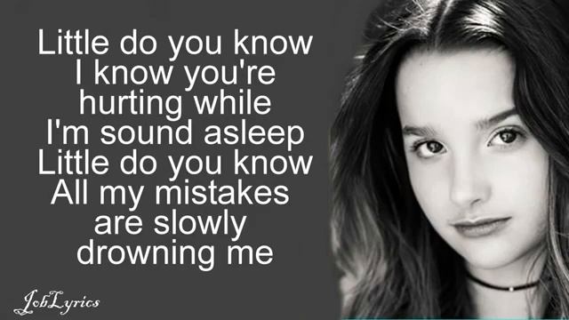 Little do you know English song