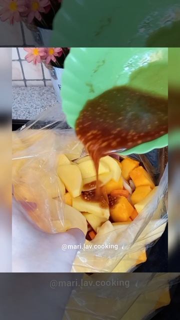 ЖАРКОЕ в рукаве. Овощи с мясом В РУКАВЕ. БЫСТРЫЙ ужин или обед.