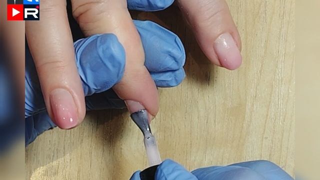 Градиент цветными базами молочная и карамельная 💅💞🍨 #маникюр#правскаямария#nails#мастерманикюра