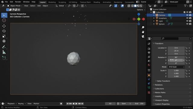 Create Fireworks with Blender | Easy Tutorial | Blender Particle Physics