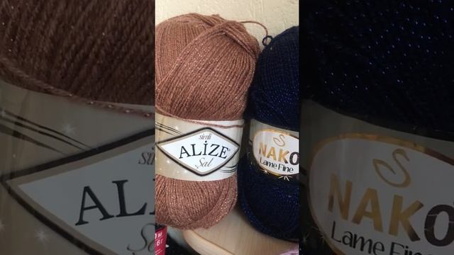 Шапочки с ниточкой люрекса