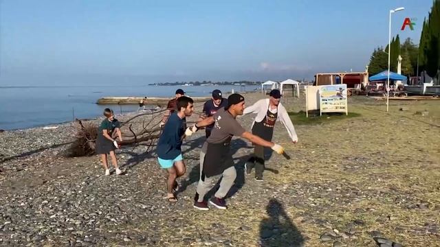 Уборка пляжа   13 08 21 HD