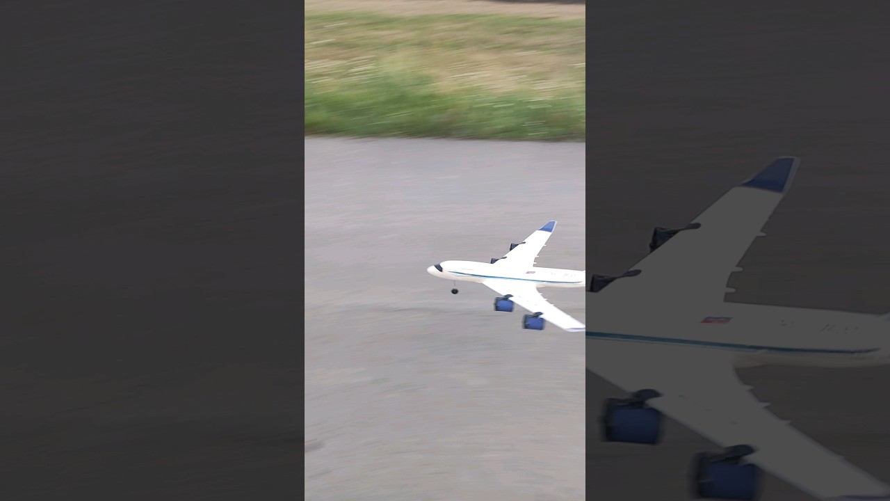 boeing 747 посадка. Ссылка в описании.