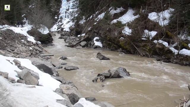Горганы. Водопад Брадулец. 2019
