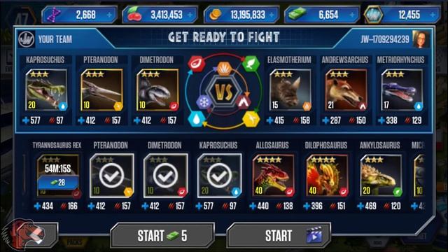 Megatherium VS Archaeotherium | Jurassic World The Game [1080P]
