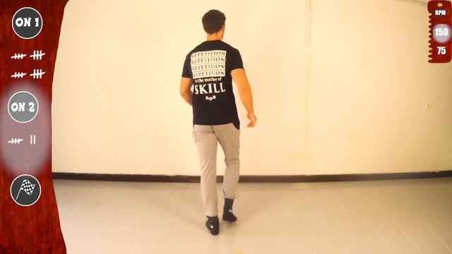 👟 Salsa Footwork Tutorial ★Intermediate★ JUMP 6 ★ On1 & On2 (♫) | #MBCfootwork