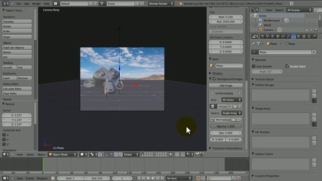 [HD] How to Composite Objects into Scenes in Blender 2.60a