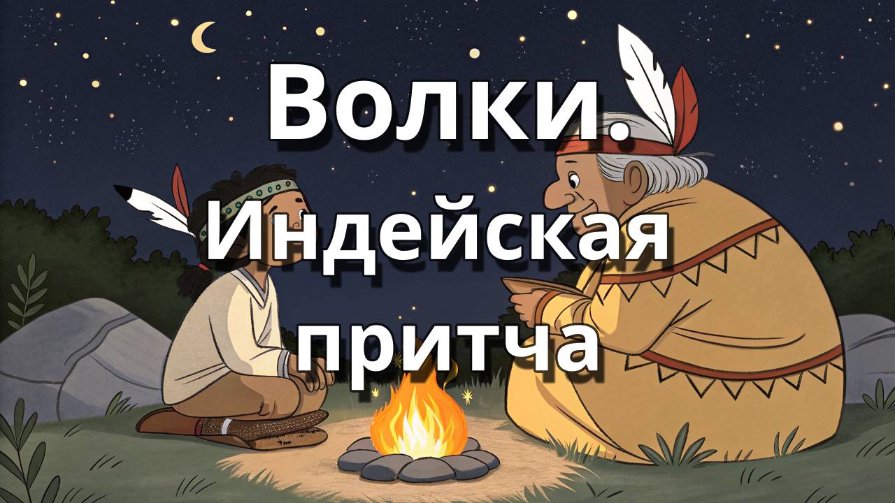 Волки, индейская притча