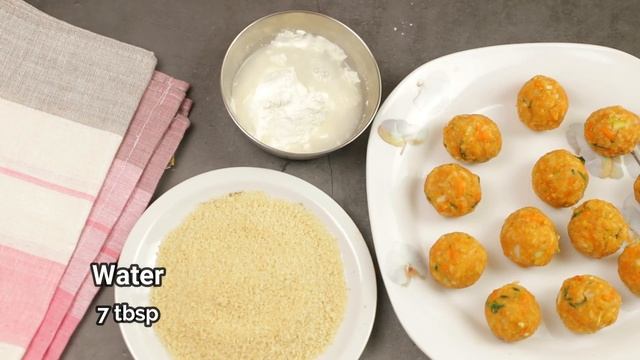 Crunchy rice balls from leftover rice | Easy snack recipe
