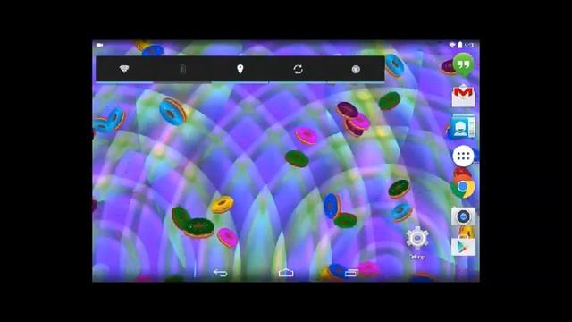 Donuts Live Wallpaper