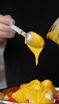 Добавь две ложки соуса и овощи на гриле будут еще вкуснее! Низкокалорийный майонез горчично-медовый