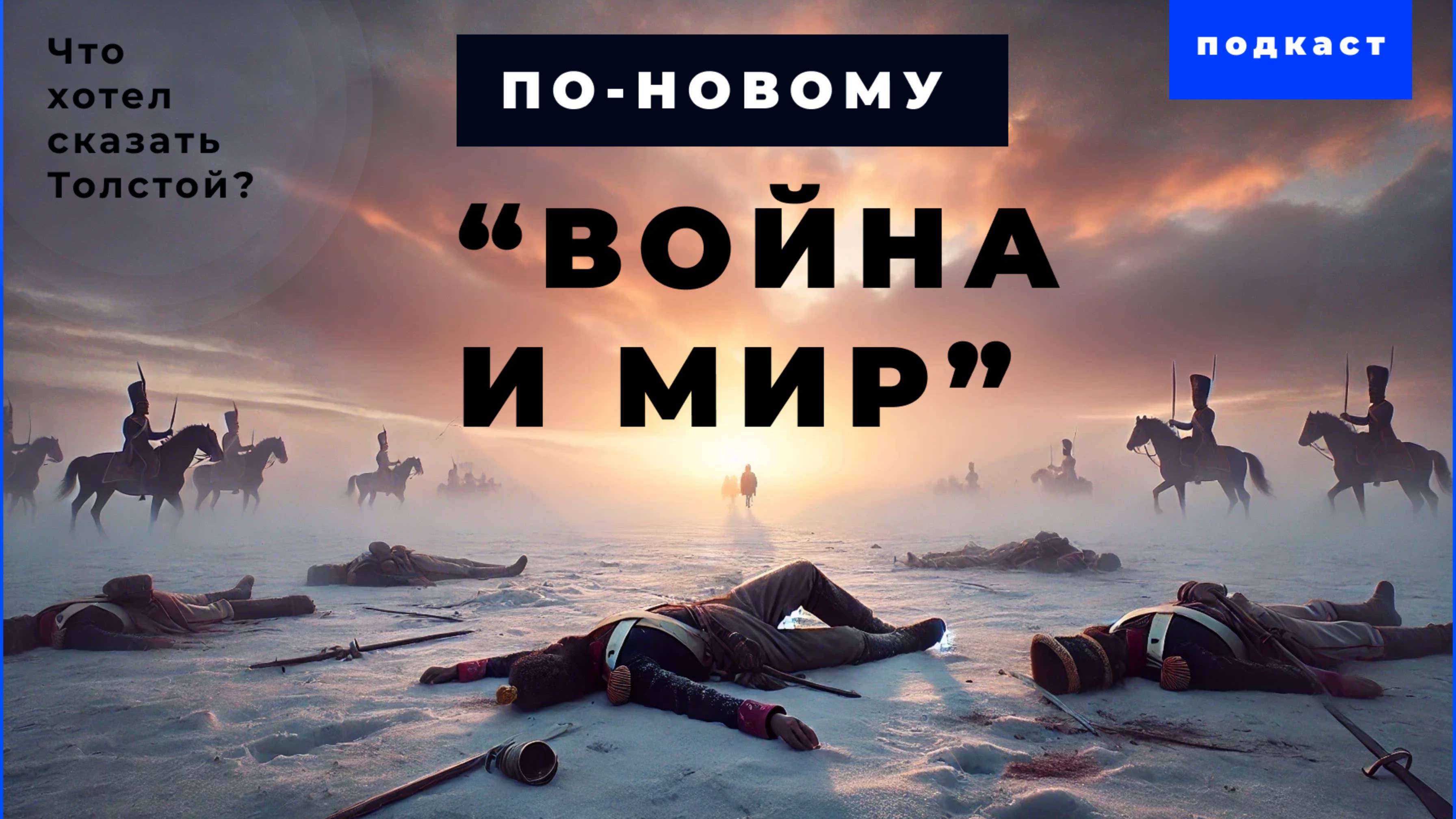 Подкаст: Война и Мир по-новому — Что хотел сказать Толстой? / Уроки истории