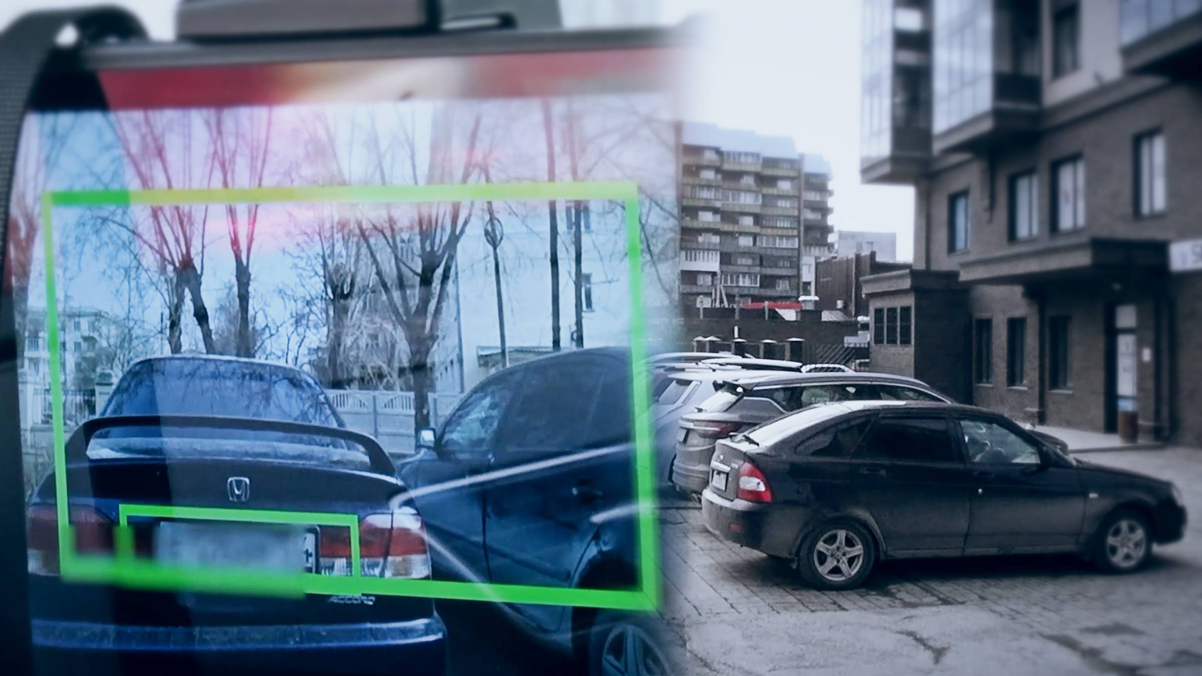 В Новосибирске по-новому выявляют любителей парковки на газонах