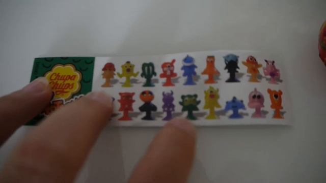 Chupa chups surprise monstrous stikeez.  Чупа чупс сюрпризы стикезы липучки монстры