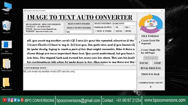 Conversion of jpg to word software for laptop download