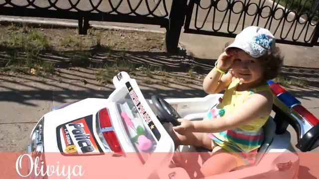 Прогулка на детском электроавтомобиле
