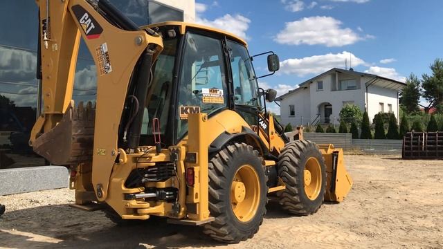 CATERPILLAR 444F KOPARKO-ŁADOWARKA 2013R KM MASZYNY BUDOWLANE WWW.KMRENT.PL 56-300 MILICZ
