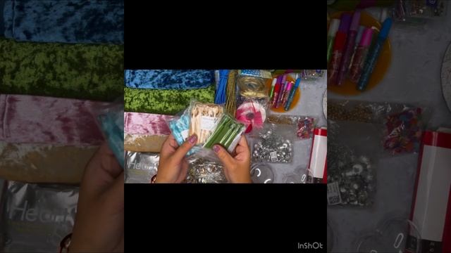 Обзор материалов для нового комплекта елочных игрушек 💙