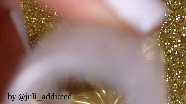 Magnetic kaleidoscope nail art tutorial