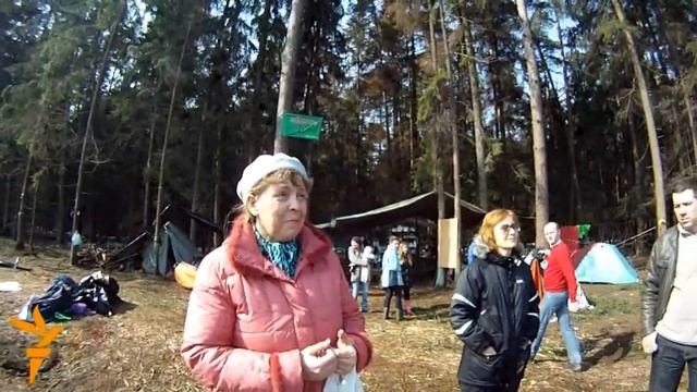 Лагерь защитников леса в Жуковском