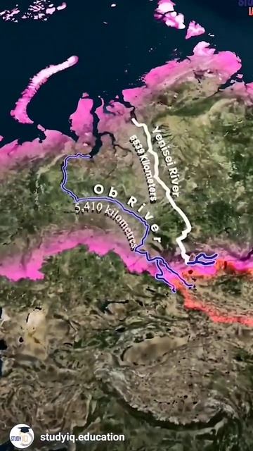 Siberian Rivers : Ob vs Yenisey vs Leniseya