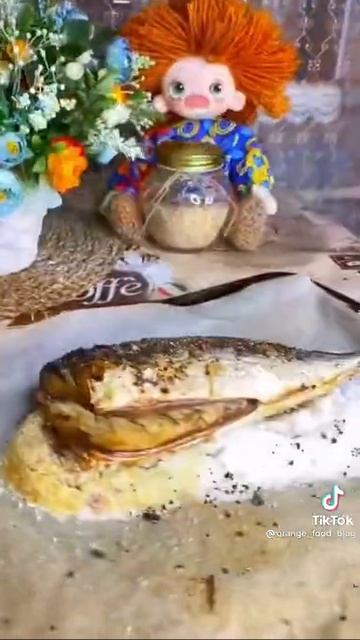 Скумбрия запеченая #shorts #рецепты #вкусно #вкуснаяеда #тикток #кухня #тиктокрецепты  #скумбрия