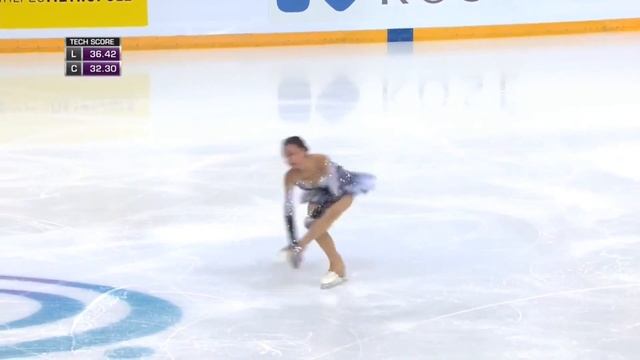 Alina Zagitova International gp France 2017 sp 5 62.46 j