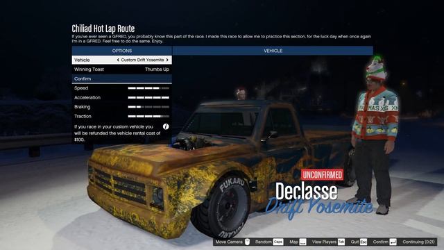Building the Dominator GT and Climbing Chiliad in the Snow with PancroJones! Let's Play GTA5 Online