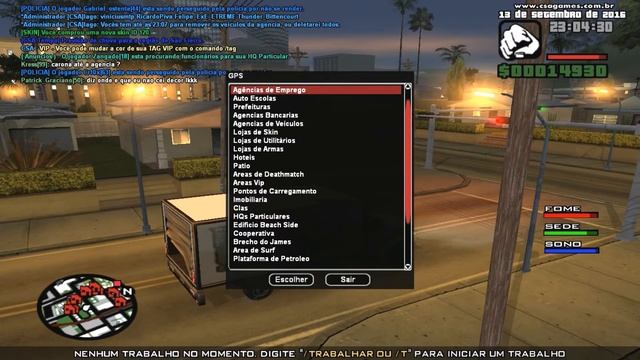 GTA SAN ANDREAS - Comprando CARRO novo e trocando a SKIN
