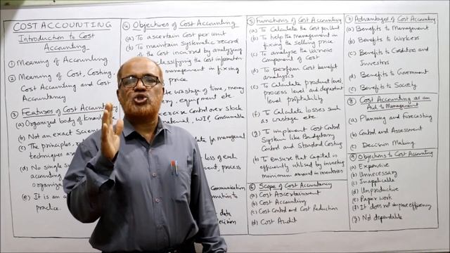 Cost Accounting I Introduction I Important for Theory Question in Exam I Part 1  Khans Commerce