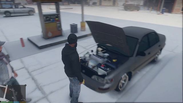 ASHRAF BHAI HELPING ABID IN SNOW FALL! | GTA 5 MODS PAKISTAN