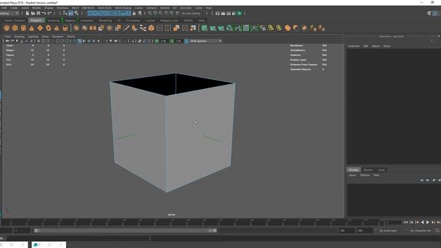 Normals in Maya