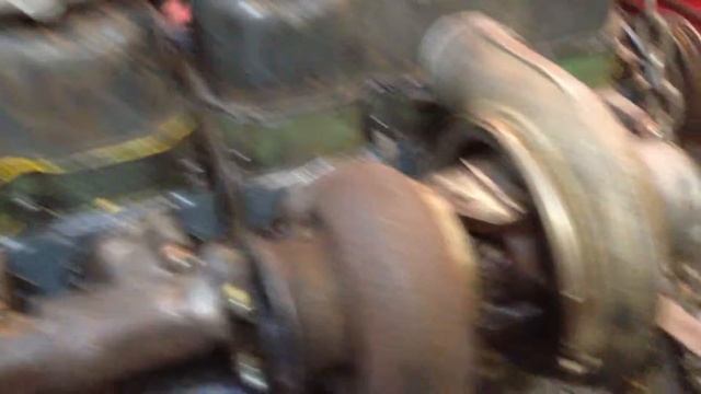 Mack Rmodel dump truck new engine