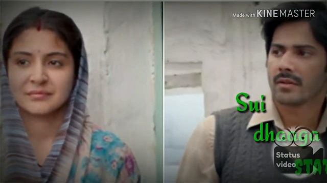 Sui Dhaga || Status vdeo || whatsapp status ||cast varun dhawan and anushka sharmra