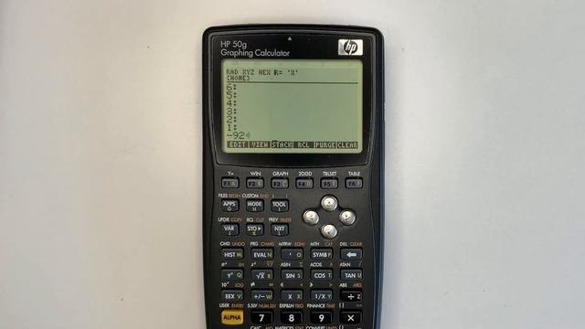 HP 50G System RPL / SysRPL Configure And Test Step By Step