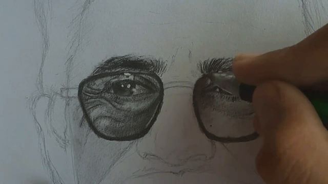 Portrait sketching Of Tony Stark\\ How To Draw Tony Stark \\ Realistic Portrait Of Iron Man