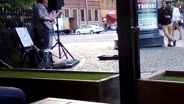СанктПетербург Невский Музыкант Николай Гвоздев