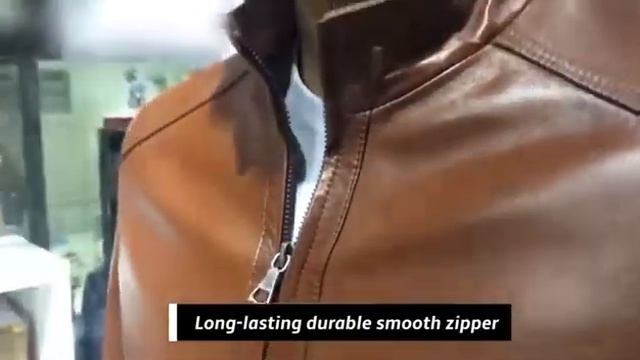 Italy Loose Style Leather Casual Jacket