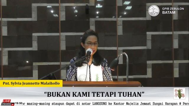 (LIVE) IBADAH PELKAT JEMAAT GPIB ZEBULON BATAM | JUMAT, 16 APRIL 2021