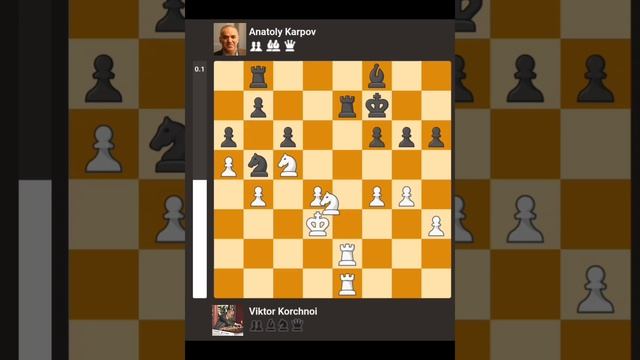 Korchnoi vs Anatoly Karpov | Chess bobby fischer