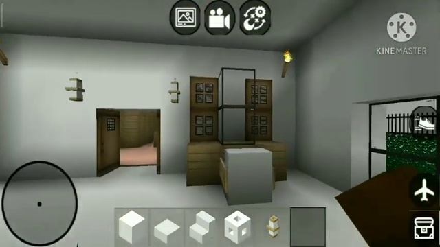 Shin-chan house in mini block craft