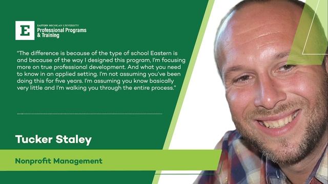 EMU PPAT | Nonprofit Focuses on Professional Development | Tucker Staley