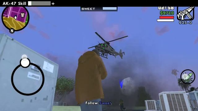 Gta San Andreas walkthrough Gameplay In Hindi Mission Reuniting The Families Part-26(iOS Android)