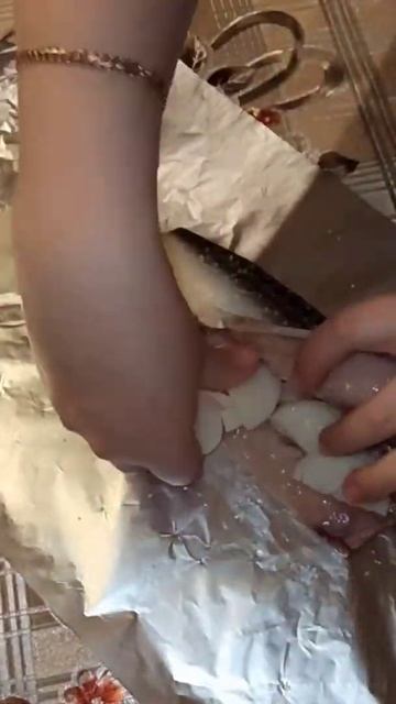 Скумбрия в духовке👍