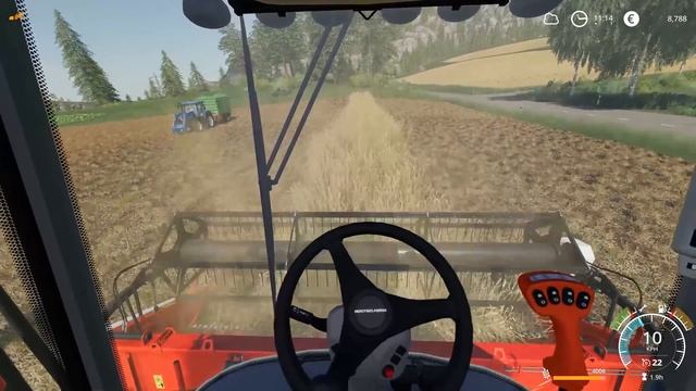 Let's Play Farming Simulator 19 - Felsbrunn #5 - First harvest, lime