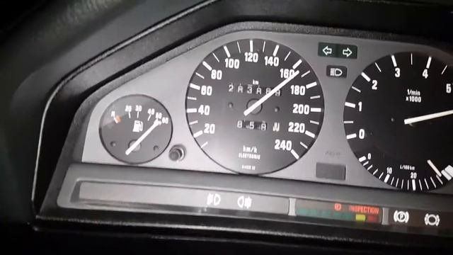 Bmw E30 M54b30 100 - 200 Km/h Acceleration