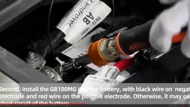 PrimeTracking GB100MG GPS Tracker - How to Install directly to the car's Battery.